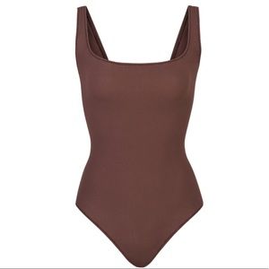 Skims Cotton Rib Bodysuit